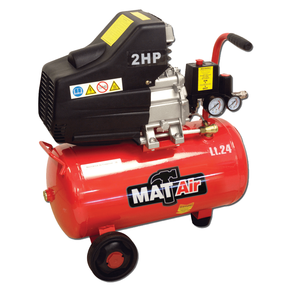 matair 2hp 24l compressor